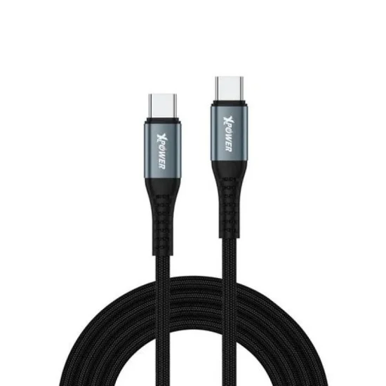 Xpower Cc60C 60W Type-C To Type-C Cable 3 Mtr - Black